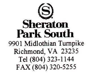 Sheraton Park South